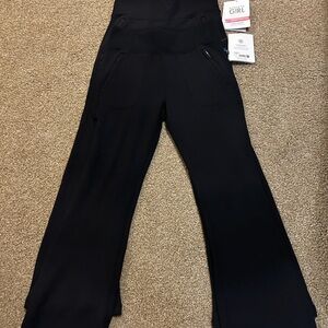 Athleta Lot- Two Black Warm Up Flair Pants
